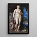Venus and Cupid - Parrasio Micheli — framed artwork on a wall