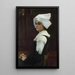 Niña bretona - Pascal-Adolphe-Jean Dagnan-Bouveret — cuadro enmarcado en la pared