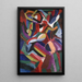 Composition III - Patrick Henry Bruce — framed artwork on a wall