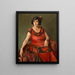 Portrait of Mrs. Mabel Noyk - Patrick Joseph Tuohy — framed artwork on a wall