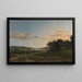 Vista de Cessford y del pueblo de Caverton, Roxburghshire a lo lejos - Patrick Nasmyth — cuadro enmarcado en la pared