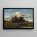 Una vieja granja cerca de St Albans - Patrick Nasmyth — cuadro enmarcado en la pared