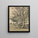 Una parte de Regent's Park - Patrick Nasmyth — cuadro enmarcado en la pared