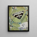 La Cidarie Moirée - Paul-André Robert — framed artwork on a wall