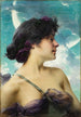Retrato de una dama en Diana también llamada Una belleza en violeta - Paul-François Quinsac — vista de la obra