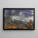 Lluvia - Paul B. Travis — cuadro enmarcado en la pared