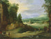 Paisaje con hombres jugando a la chicane - Paul Bril — vista de la obra