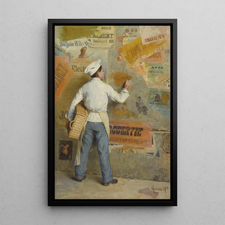 Paul Charles ChocarneMoreau - Young baker demonstrating his political opinions.webp