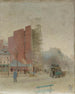 Escena callejera - Paul Cornoyer — vista de la obra