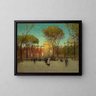 Paul Cornoyer - Washington Square New York.webp