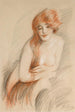 Nu femenino a la larga melena - Paul César Helleu — vista de la obra