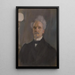 retrato de Henri Rochefort 1830-1913 - Paul César Helleu — cuadro enmarcado en la pared