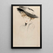 Retrato de mujer con sombrero - Paul César Helleu — cuadro enmarcado en la pared
