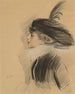 Retrato de Belle da Costa Greene - Paul César Helleu — vista de la obra
