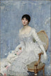 Joven mujer en blanco - Paul César Helleu — vista de la obra