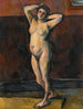 Mujer desnuda de pie - Paul Cézanne — vista de la obra