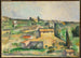 Campos en Bellevue - Paul Cézanne — vista de la obra