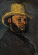 Gustave Boyer nacido en 1840 con un sombrero de paja - Paul Cézanne — vista de la obra