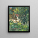 Casa de Pré Lacroix - Paul Cézanne — cuadro enmarcado en la pared