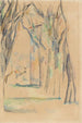 L'Allée des marronniers au Jas de Bouffan - Paul Cézanne — vista de la obra