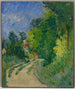 La Route tournante en sous-bois - Paul Cézanne — artwork view