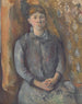 Madame Cézanne - Paul Cézanne — vista de la obra