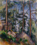 Pins y rocas - Paul Cézanne — vista de la obra