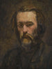 Retrato de hombre - Paul Cézanne — vista de la obra