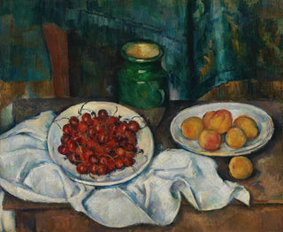 Paul Czanne - Still Life With Cherries And Peaches.webp