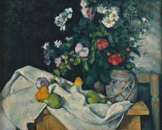 Paul Czanne - Still Life with Flowers and Fruit.webp