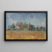 El Palomar en Bellevue - Paul Cézanne — cuadro enmarcado en la pared