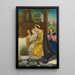 Santa Emilia, reina de Hungría - Paul Delaroche — cuadro enmarcado en la pared