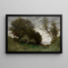 Bathers in a Landscape - Paul Désiré Trouillebert — framed artwork on a wall