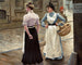 Una pequeña conversación - Paul Fischer — vista de la obra