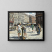 en el triángulo en Copenhague en un día caluroso de verano - Paul Fischer — cuadro enmarcado en la pared