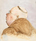 monje con gafas de espaldas - Paul Franz Otto — vista de la obra