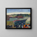 Mies de heno en Bretaña - Paul Gauguin — cuadro enmarcado en la pared