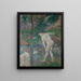La Baignade ou Deux baigneuses - Paul Gauguin — cuadro enmarcado en la pared