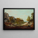 Paisaje en Saint-André cerca de Marsella - Paul Gauguin — cuadro enmarcado en la pared