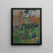 Paisaje - Paul Gauguin — cuadro enmarcado en la pared