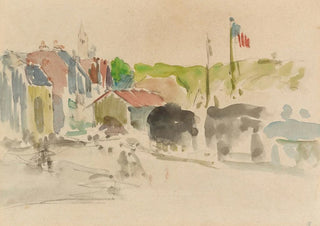Paul Gauguin - Le Village.webp