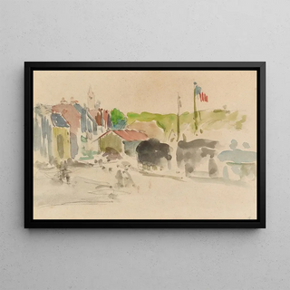 Paul Gauguin - Le Village.webp