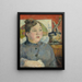 Madame Alexandre Kohler - Paul Gauguin — cuadro enmarcado en la pared
