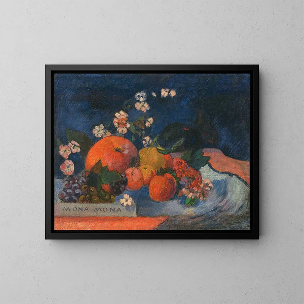 Mona Lisa - Paul Gauguin — cuadro enmarcado en la pared