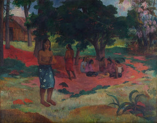 Paul Gauguin - Parau Parau Whispered Words.webp
