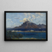 Paisaje de Te vaa - Paul Gauguin — cuadro enmarcado en la pared