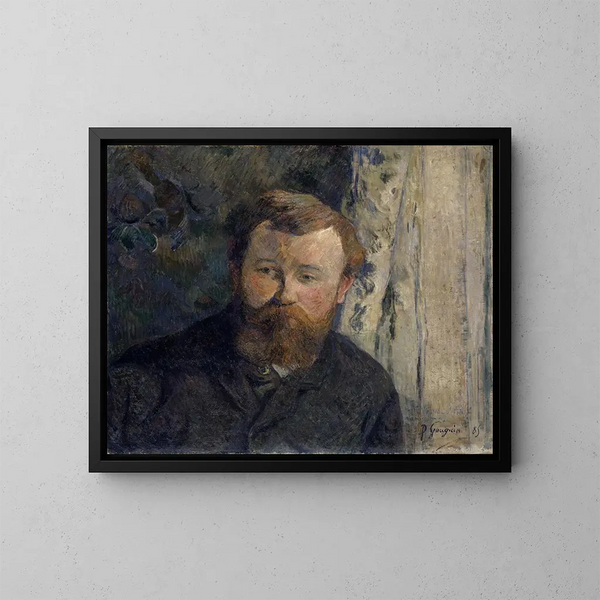 Retrato del pintor Achille GranchiTaylor - Paul Gauguin — cuadro enmarcado en la pared