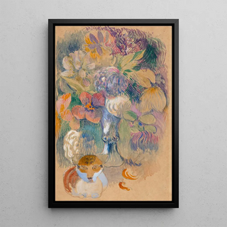 Paul Gauguin - Still Life with Cat.webp