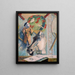 Naturaleza muerta con cabeza de caballo - Paul Gauguin — cuadro enmarcado en la pared