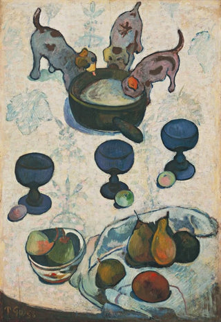 Paul Gauguin - Still Life with Three Puppies.webp